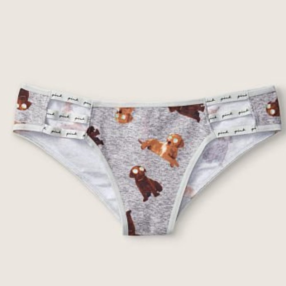 VS PINK Strappy Logo Cheekster